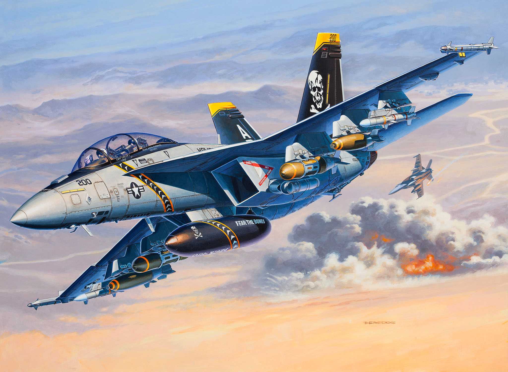 ModelSet letadlo 63834 - F/A18F Super Hornet (1:72)