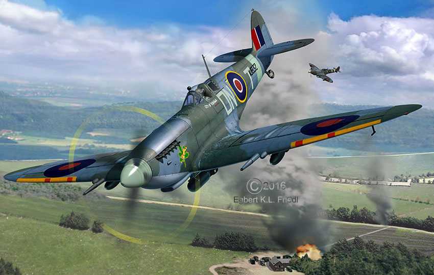 ModelSet letadlo 63927 - Supermarine Spitfire Mk.IXc (1:32)