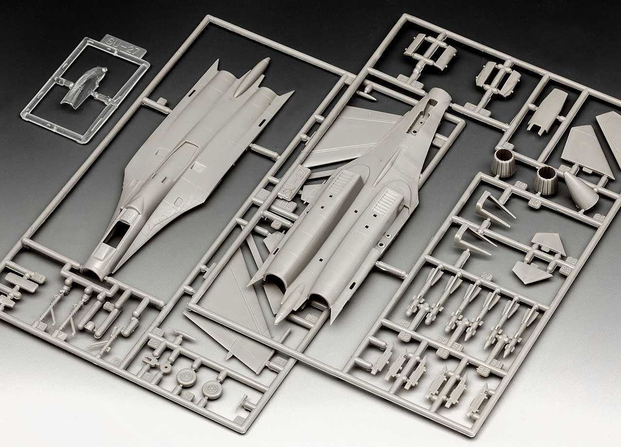 ModelSet letadlo 63948 - Suchoi Su-27 Flanker (1:144)