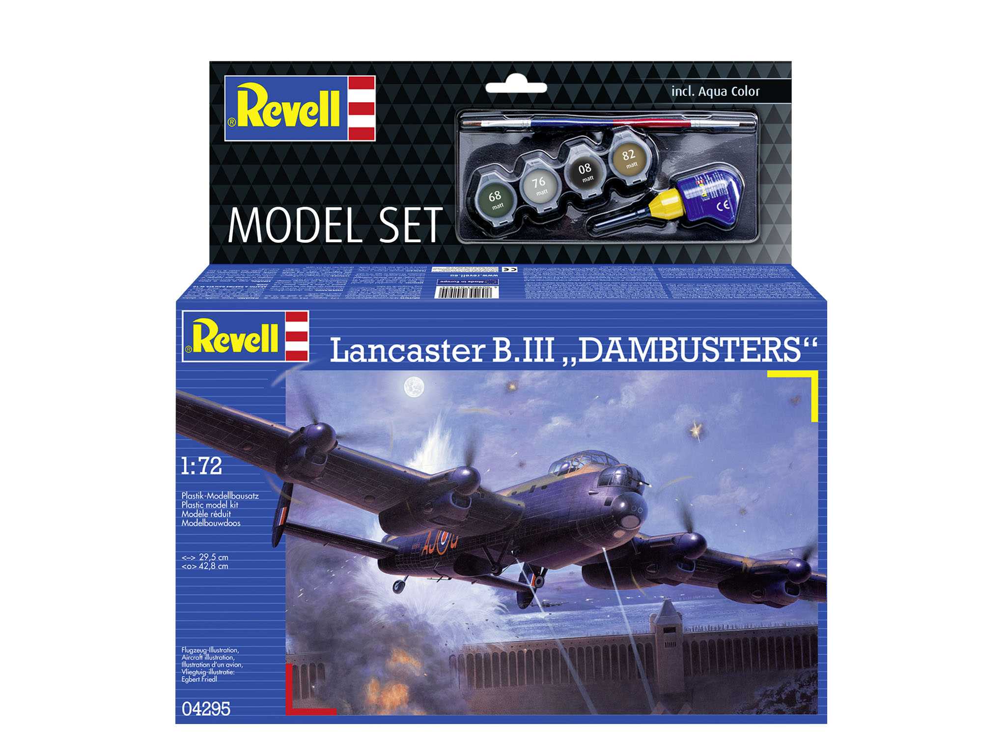 ModelSet letadlo 64295 - Avro Lancaster B.III "Dambusters" (1:72)