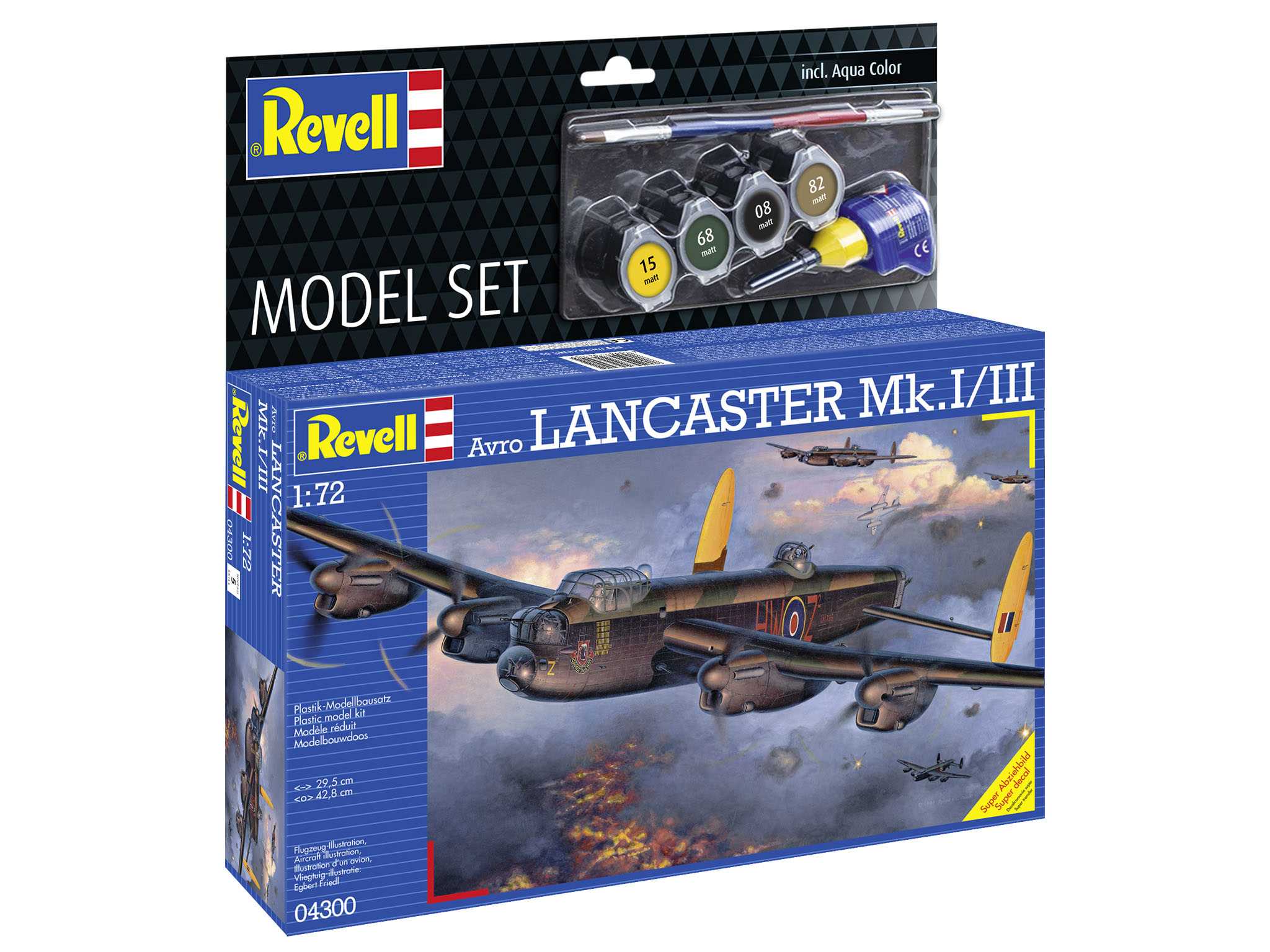 ModelSet letadlo 64300 - Avro Lancaster Mk.I/III (1:72)