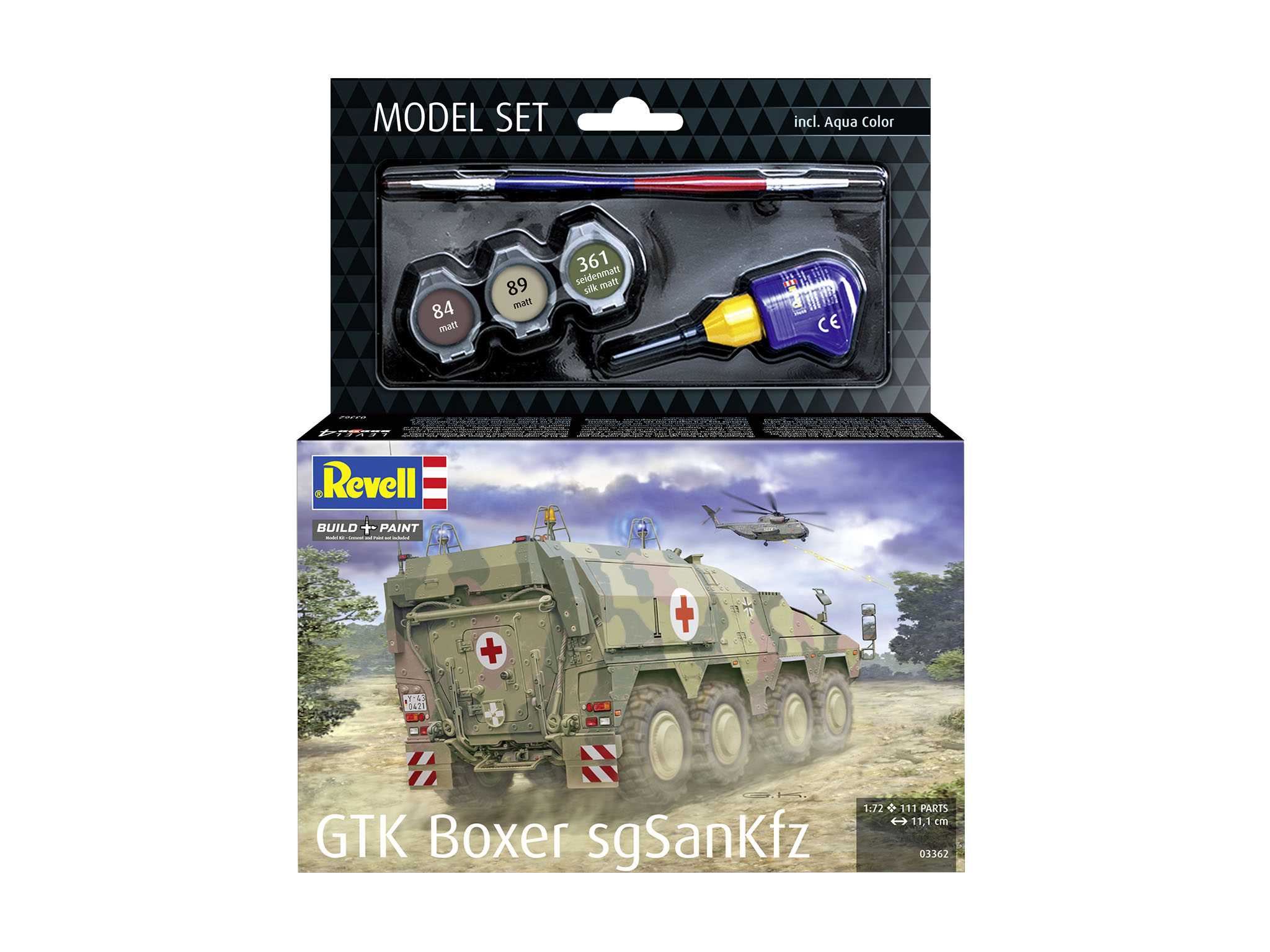 ModelSet military 63362 - GTK Boxer sgSANKfz (1:72)