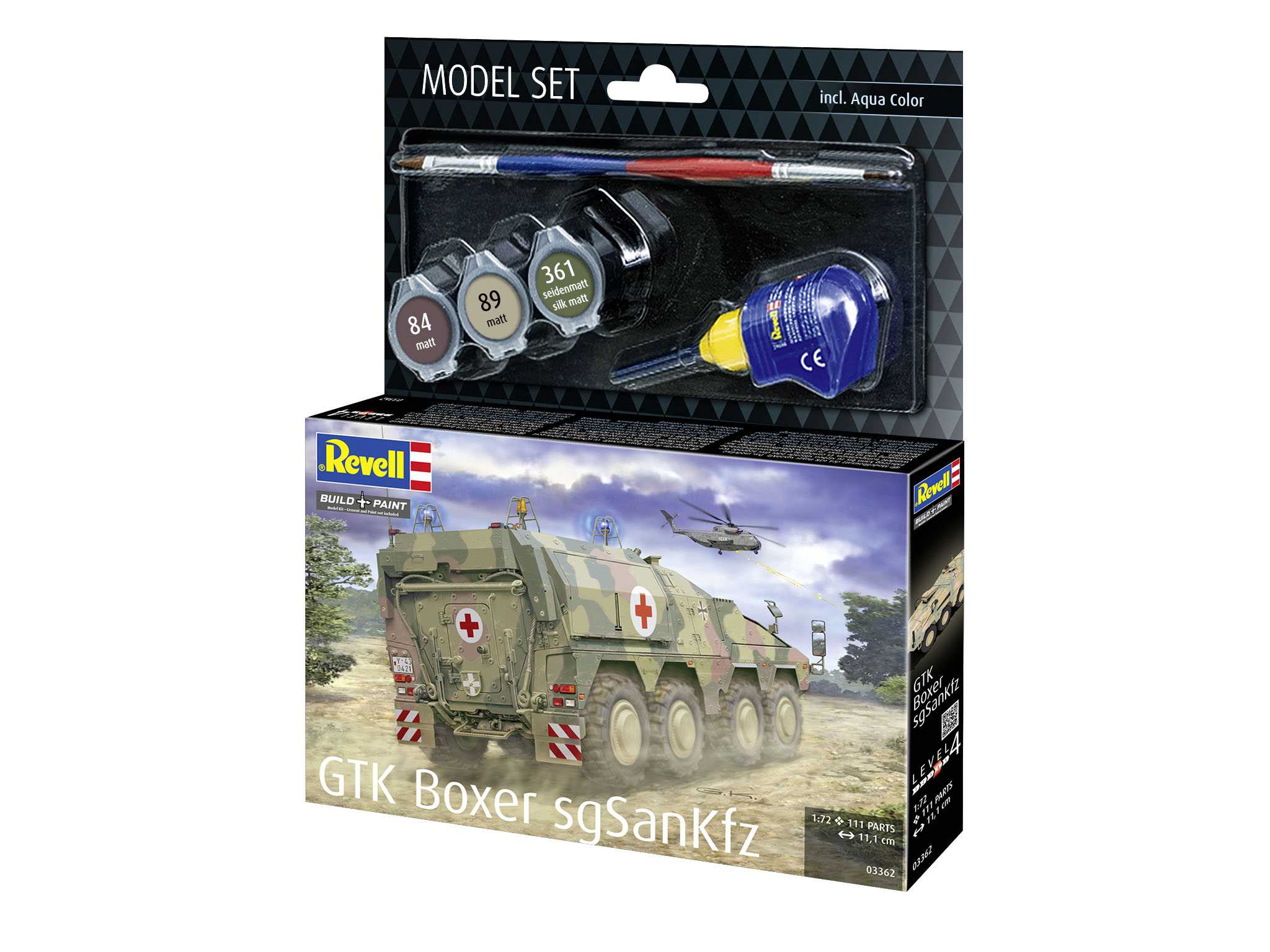 ModelSet military 63362 - GTK Boxer sgSANKfz (1:72)