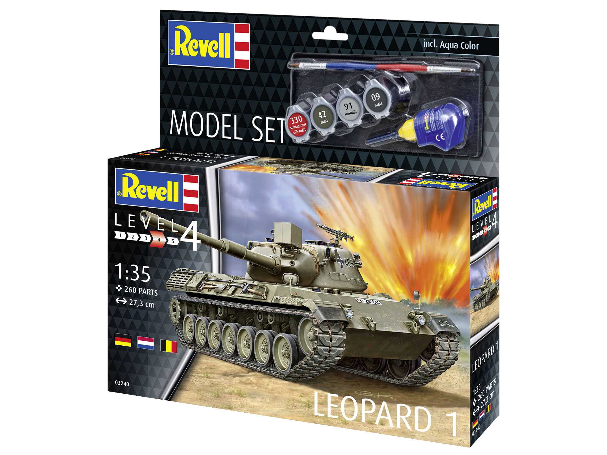 ModelSet tank 63240 - Leopard 1 (1:35)