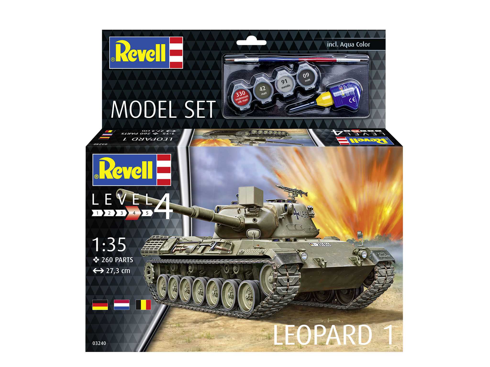 ModelSet tank 63240 - Leopard 1 (1:35)