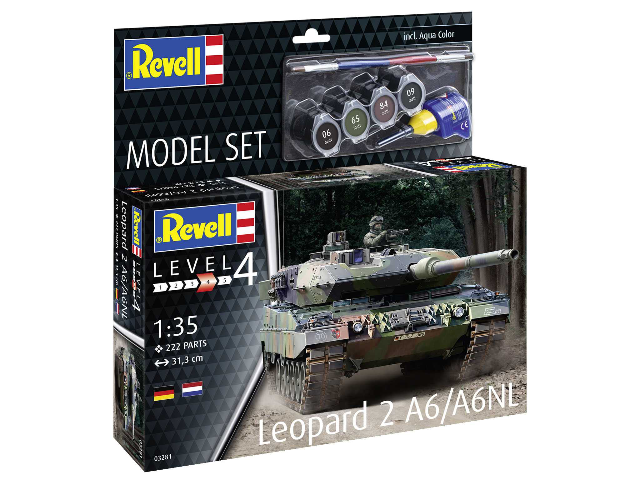 ModelSet tank 63281 - Leopard 2 A6/A6NL (1:35)