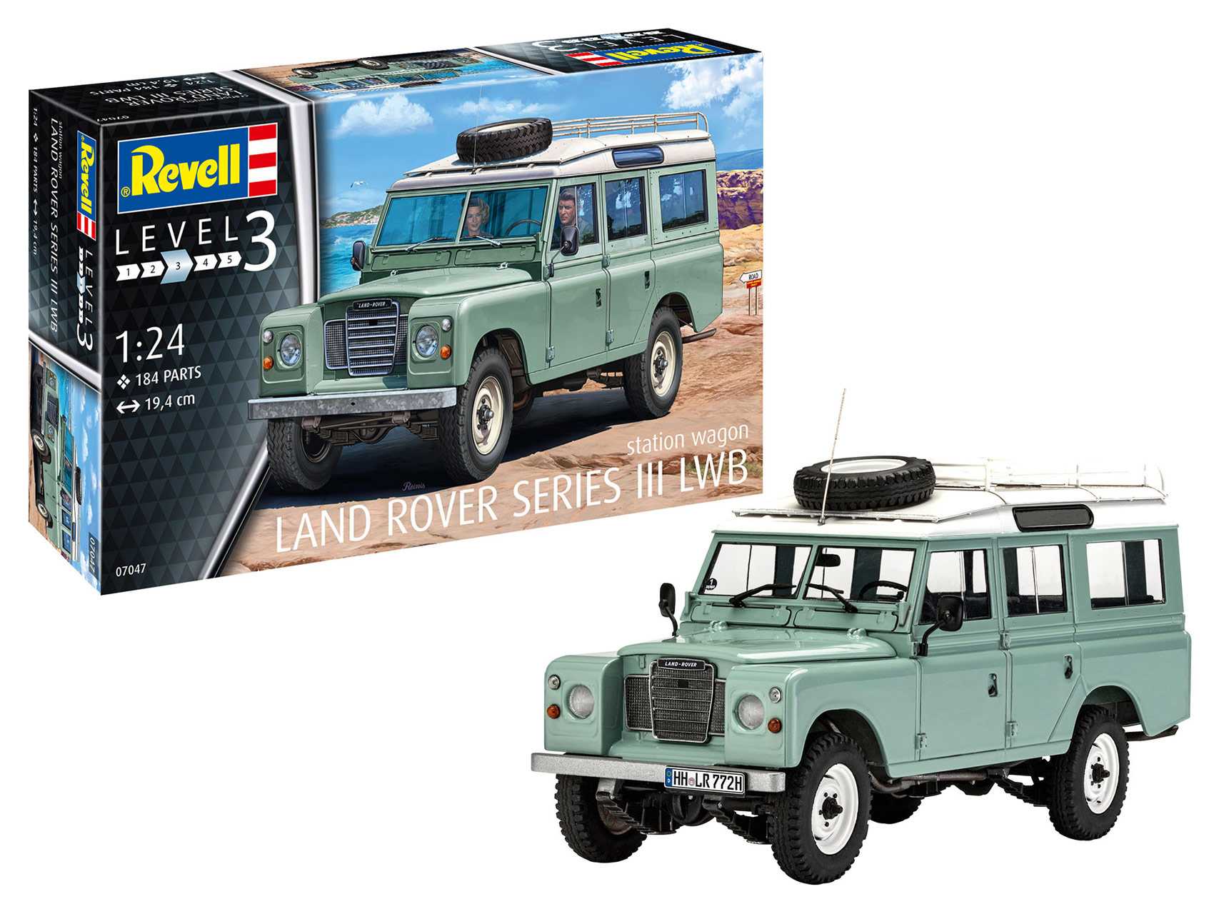 Modelset auto 67047 - Land Rover Series III (1:24)
