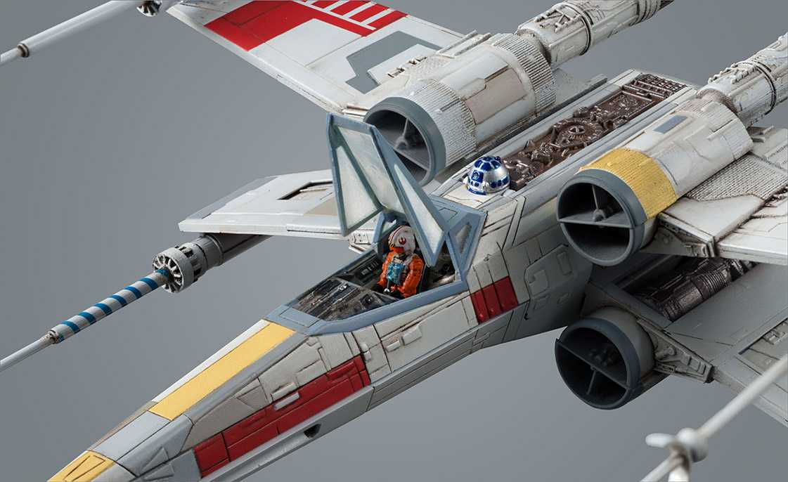 Plastic ModelKit BANDAI SW 01200 - X-Wing Starfighter (1:72)