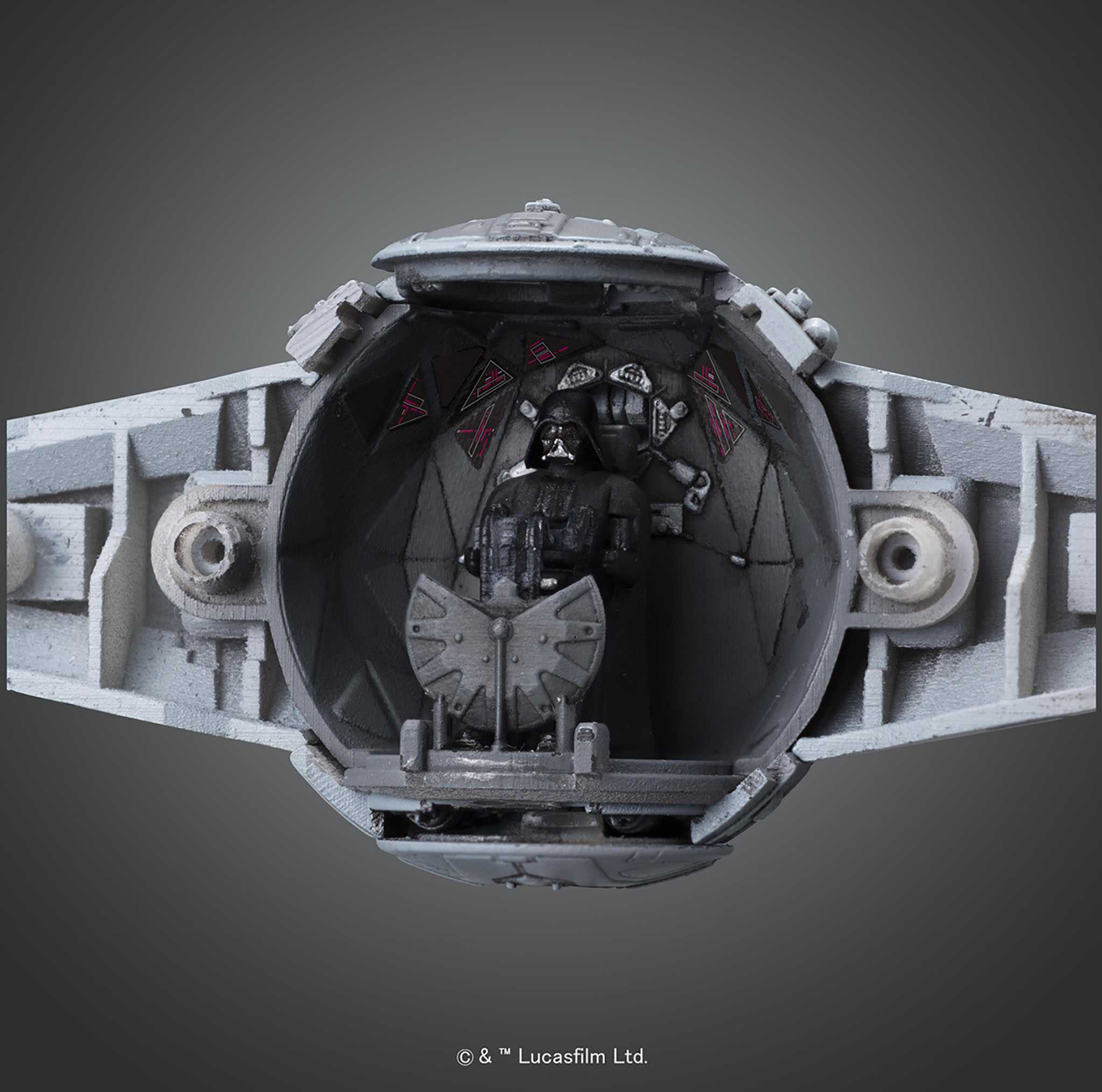 Plastic ModelKit BANDAI SW 01214 - TIE Advanced (1:72)