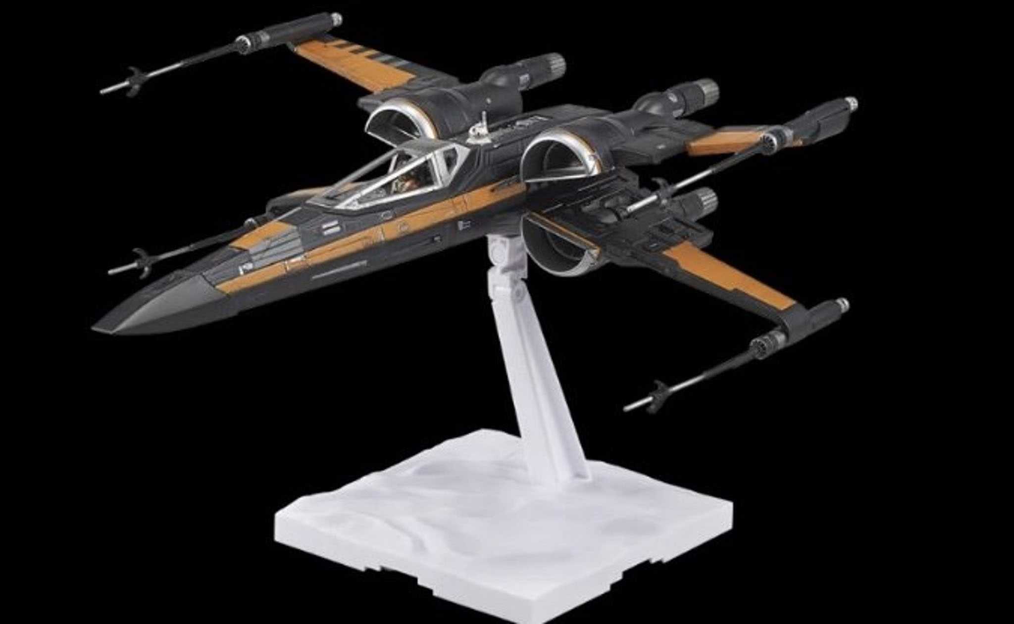 Plastic ModelKit BANDAI SW 01216 - Poe's X-Wing Fighter (1:72)
