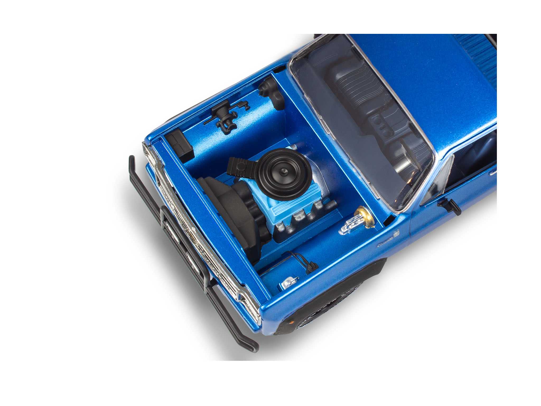 Plastic ModelKit MONOGRAM auto 4581 - 78 Chevy 4x4 Pickup with Go-kart (1:25)