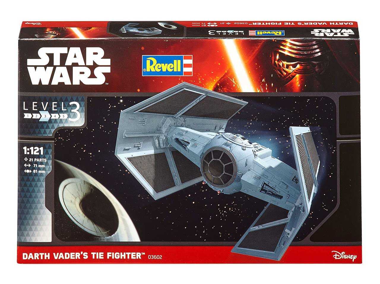 Plastic ModelKit SW 03602 - Dath Vader´s TIE Fighter (1:121)