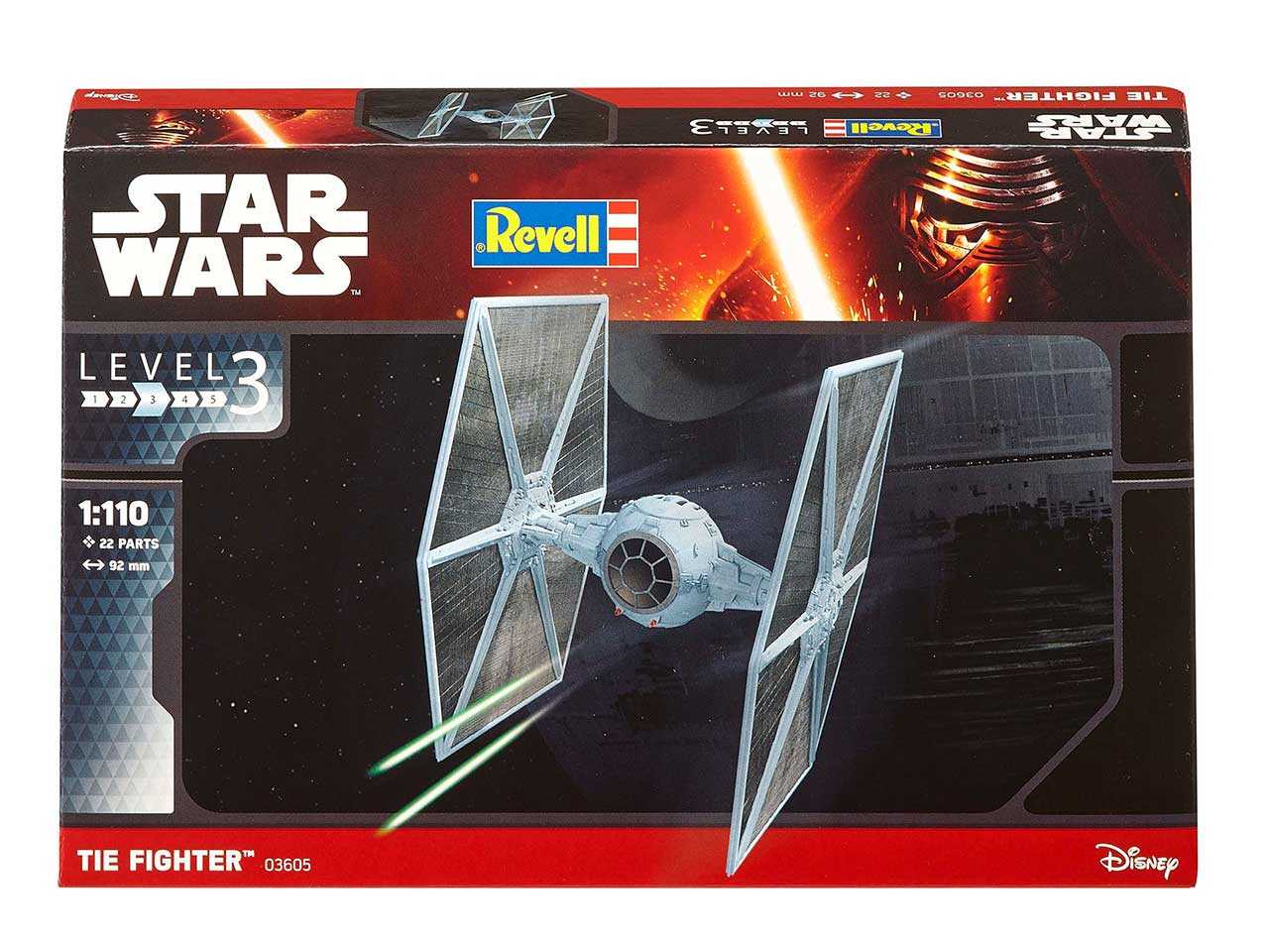 Plastic ModelKit SW 03605 - TIE Fighter (1:110)