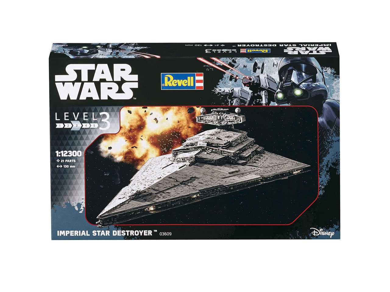 Plastic ModelKit SW 03609 - Imperial Star Destroyer (1:12300)