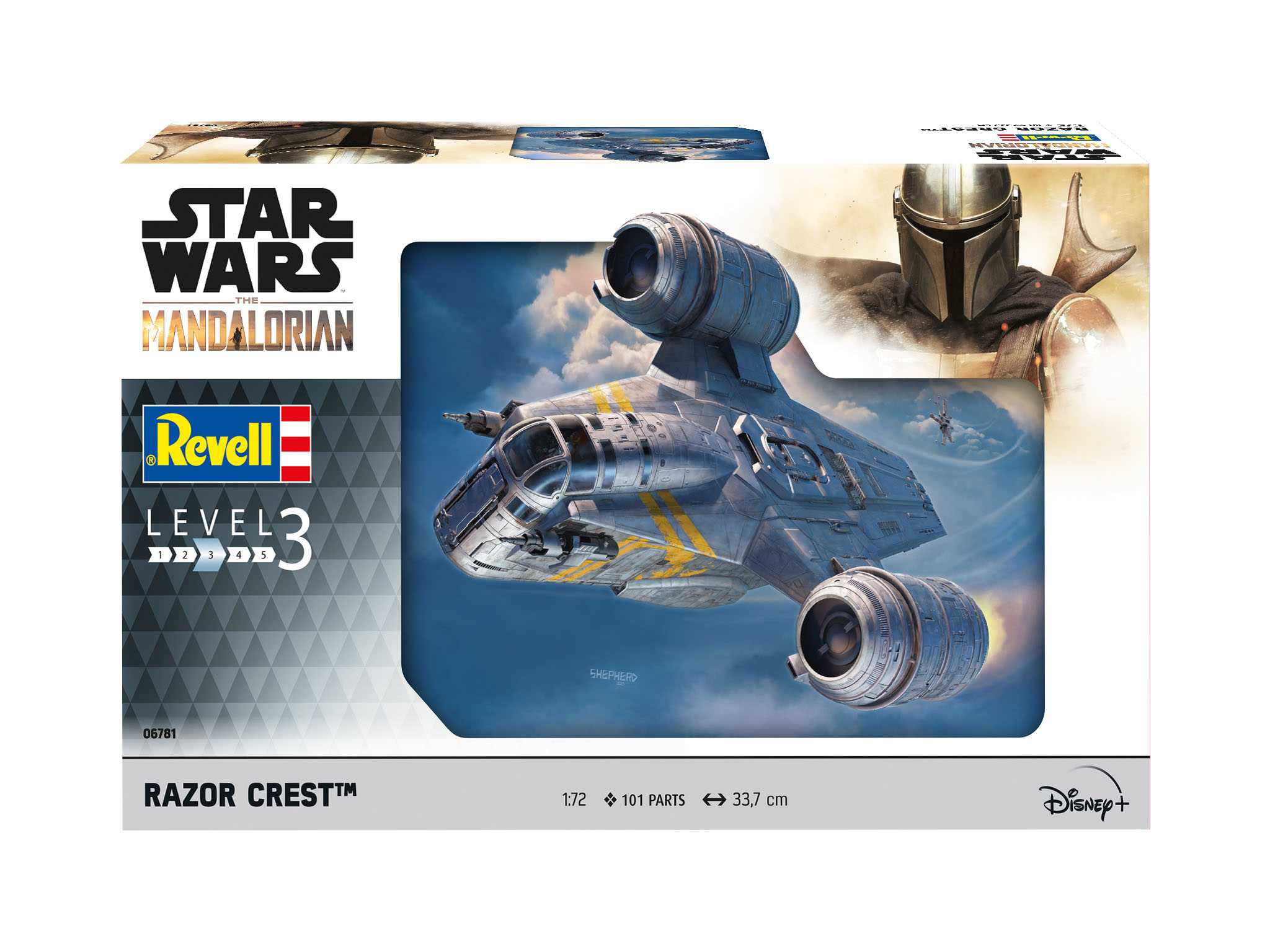 Plastic ModelKit SW 06781 - The Mandalorian: The Razor Crest (1:72)