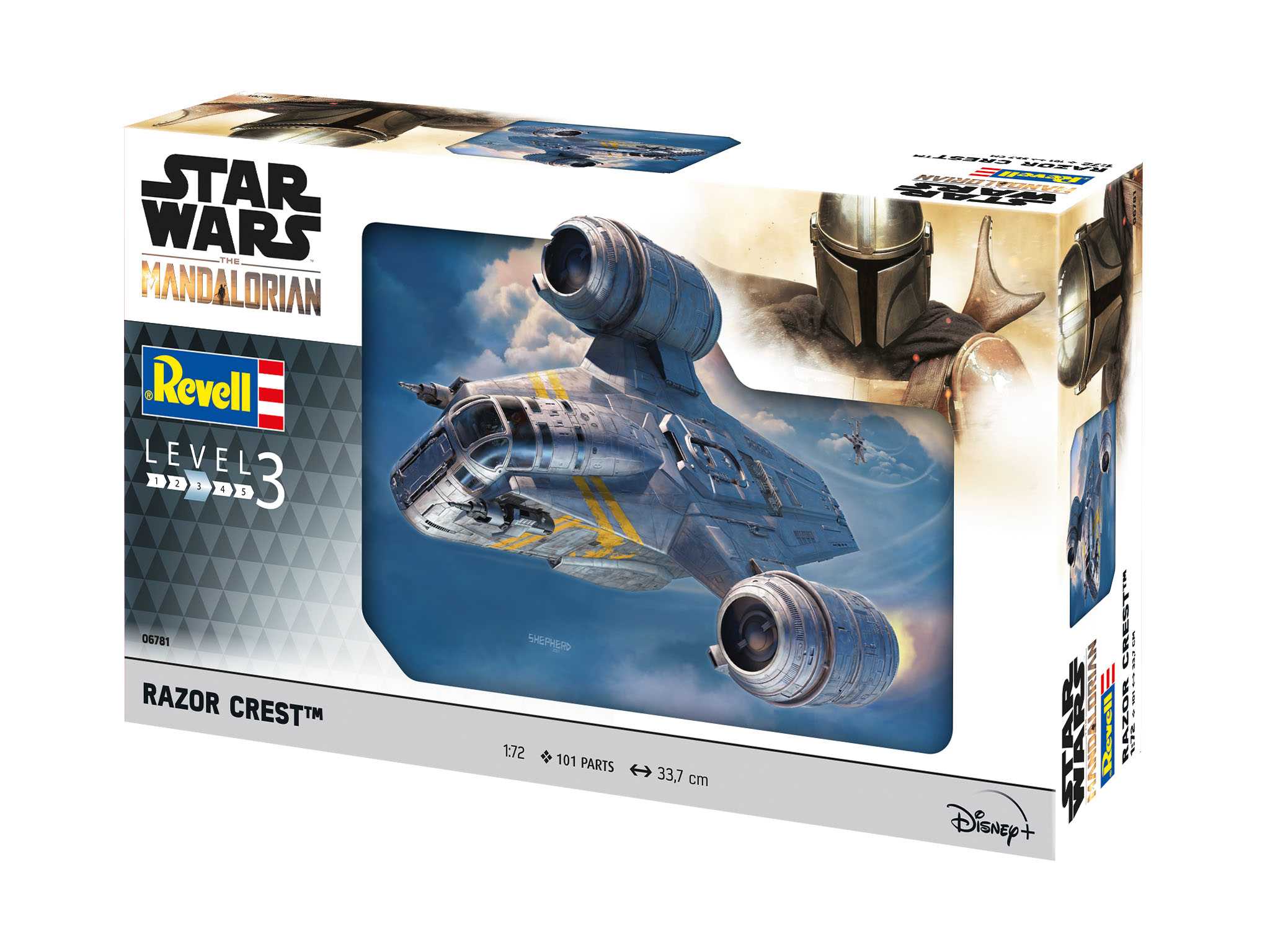 Plastic ModelKit SW 06781 - The Mandalorian: The Razor Crest (1:72)