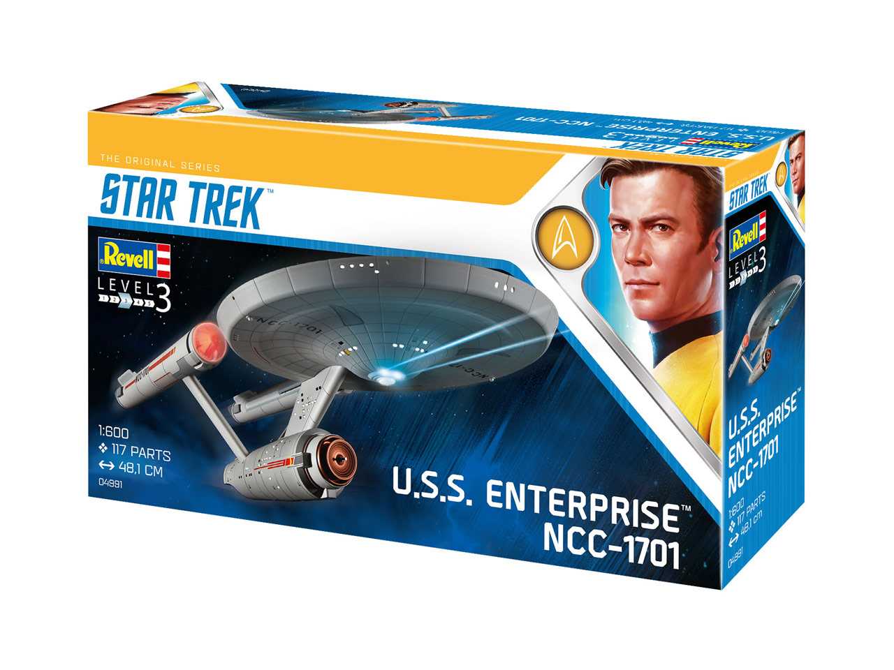 Plastic ModelKit Star Trek 04991 - U.S.S. Enterprise NCC-1701 (TOS) (1:600)