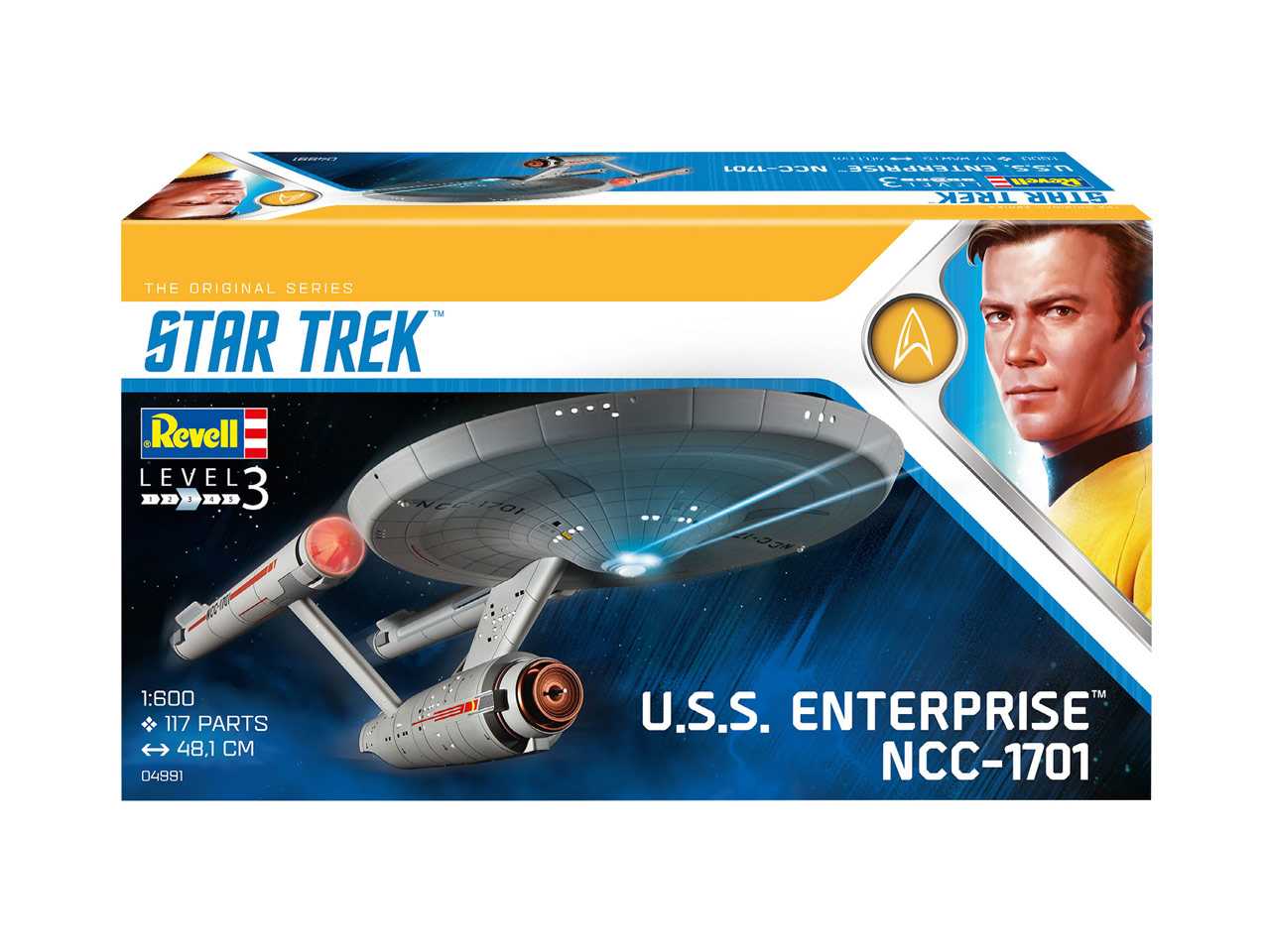 Plastic ModelKit Star Trek 04991 - U.S.S. Enterprise NCC-1701 (TOS) (1:600)