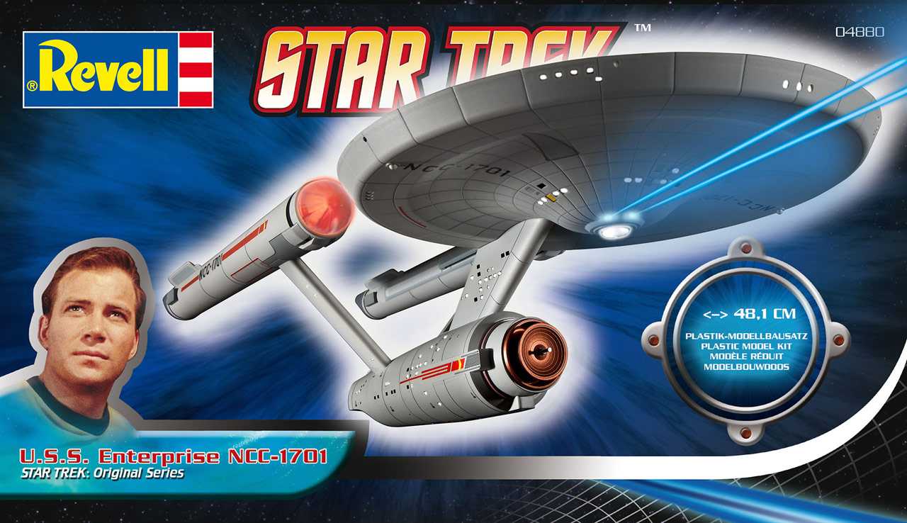 Plastic ModelKit Star Trek 04991 - U.S.S. Enterprise NCC-1701 (TOS) (1:600)
