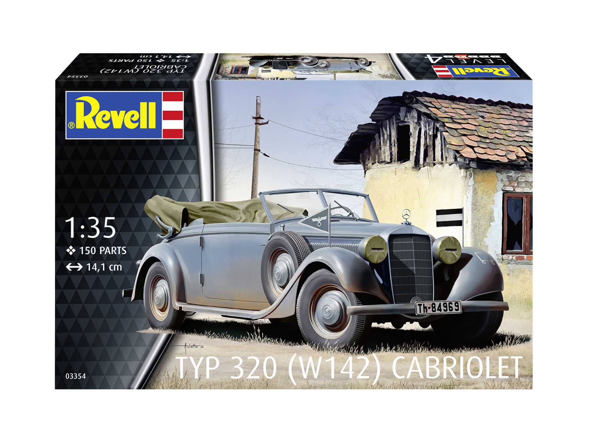 Plastic ModelKit auto 03354 - Typ 320 (W142) Cabriolet (1:35)