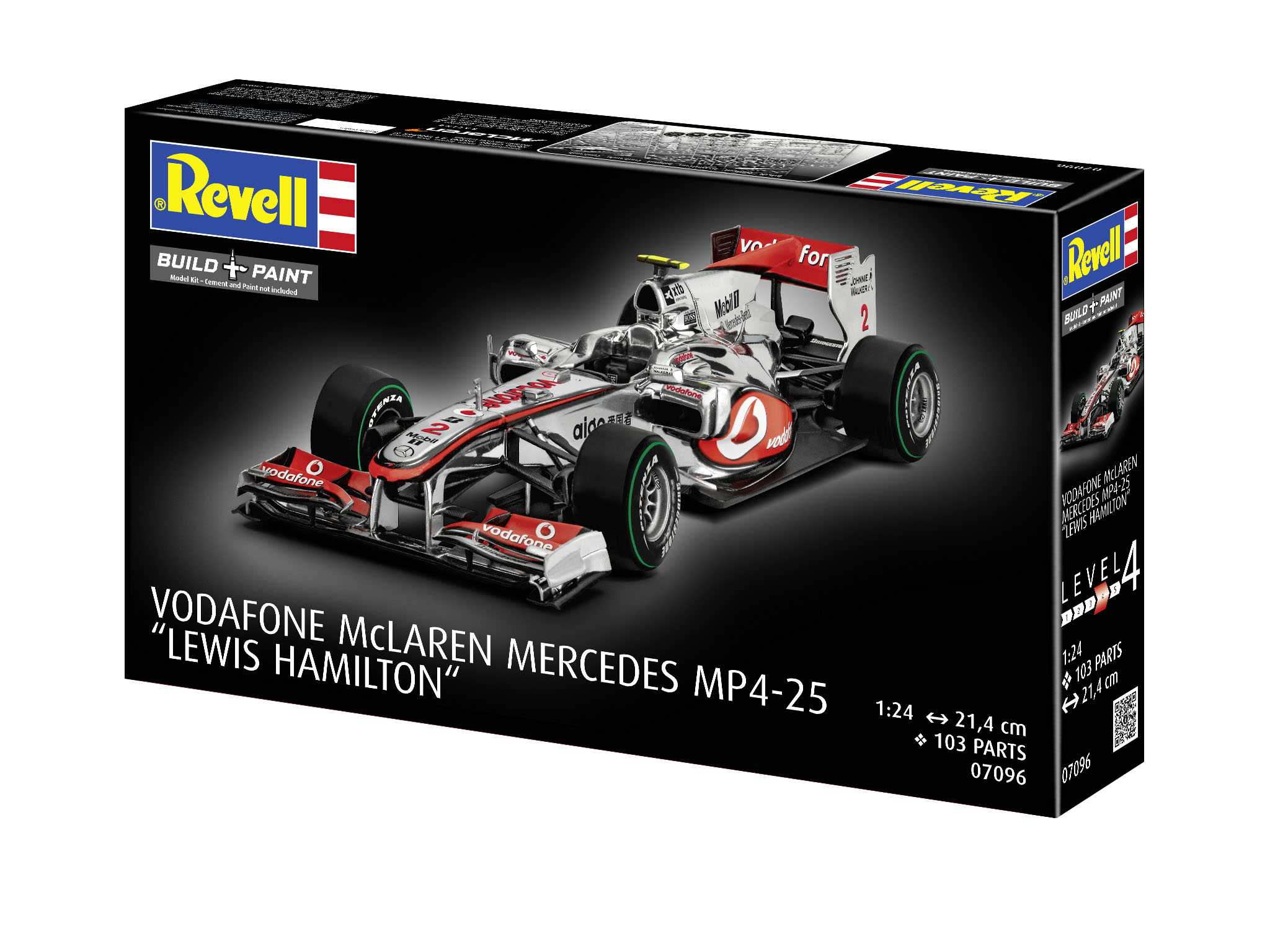 Plastic ModelKit auto 07096 - Vodafone McLaren Mercedes MP4-25 "L.Hamilton" (1:24)