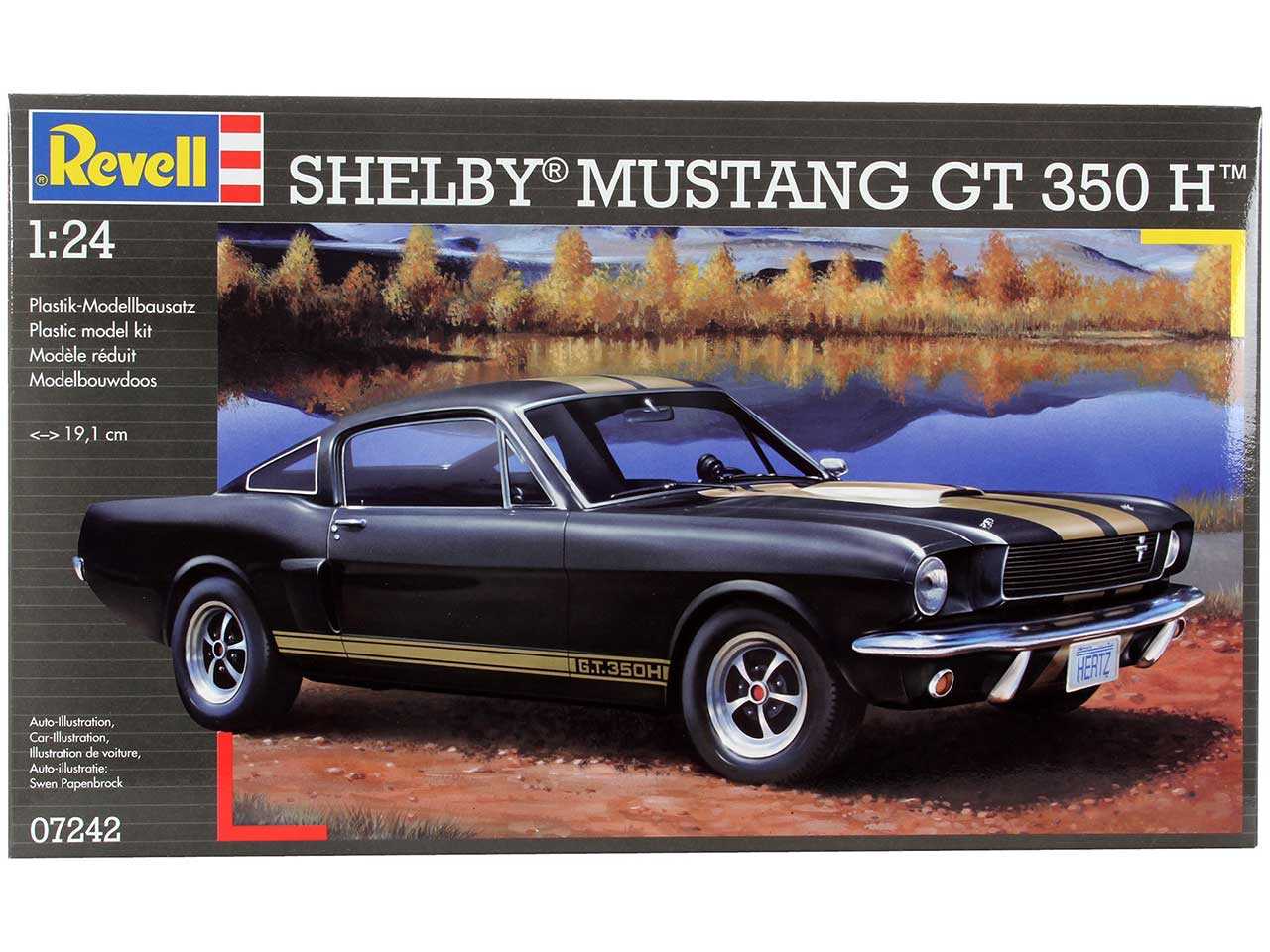 Plastic ModelKit auto 07242 - Shelby Mustang GT 350 H (1:24)