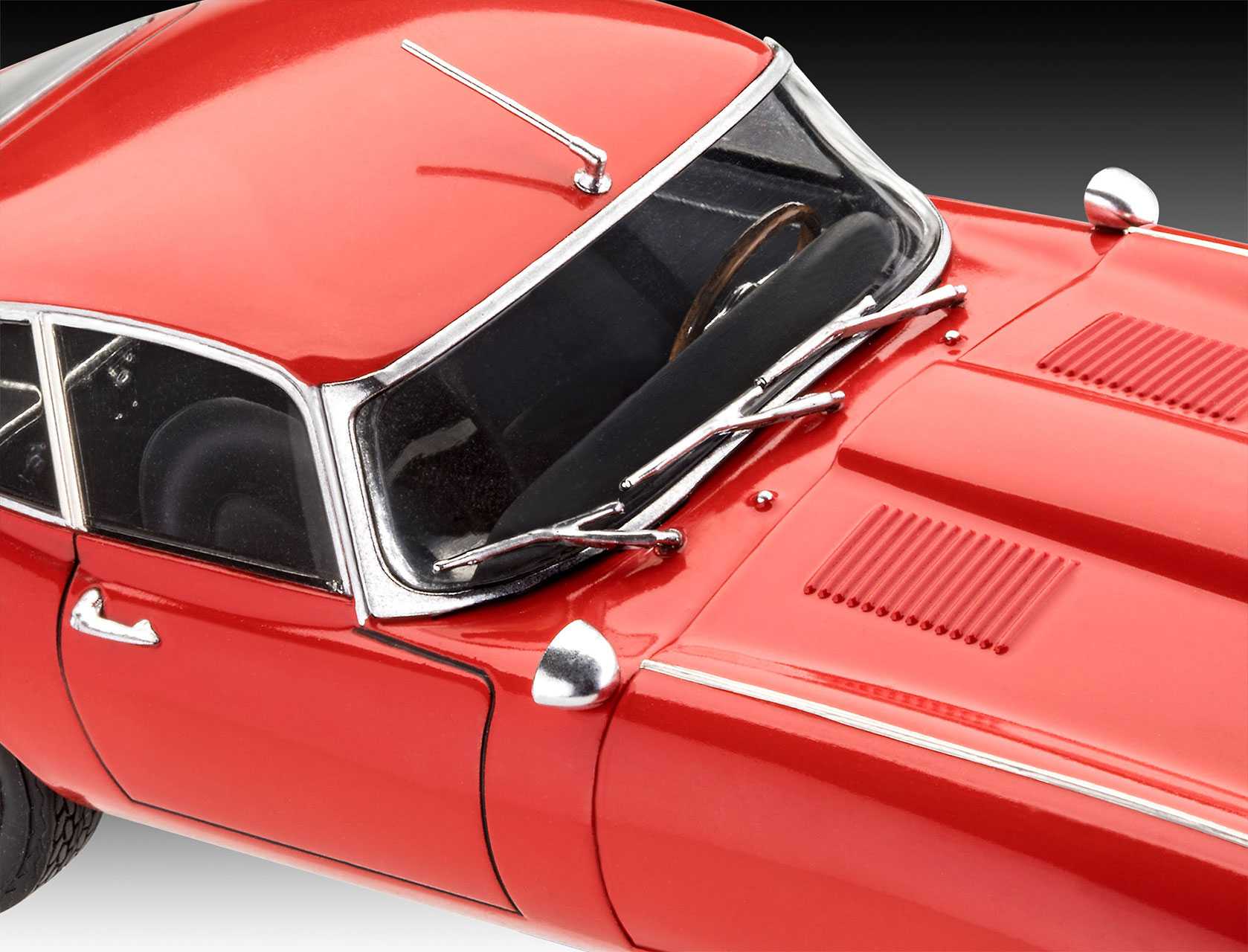 Plastic ModelKit auto 07668 - Jaguar E-Type (Coupé) (1:24)