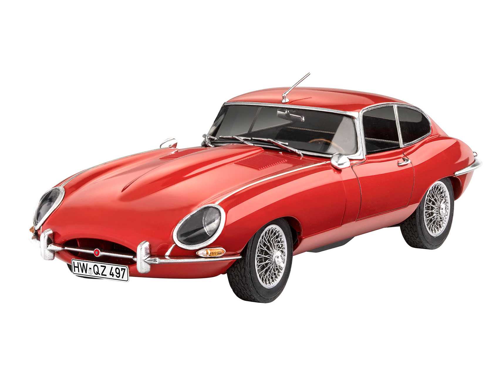Plastic ModelKit auto 07668 - Jaguar E-Type (Coupé) (1:24)