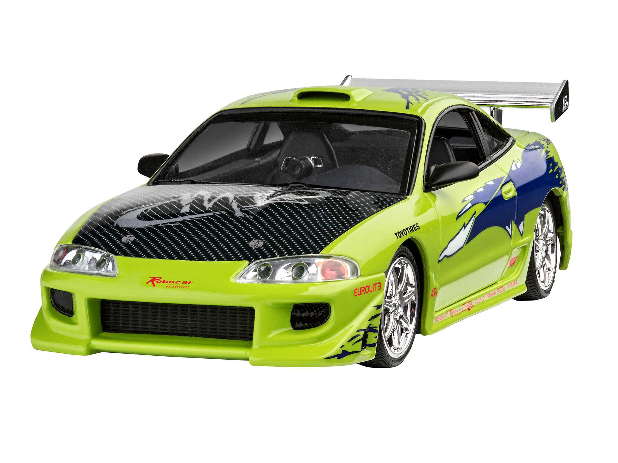 Plastic ModelKit auto 07691 - Fast & Furious Brian's 1995 Mitsubishi Eclipse (1:25)