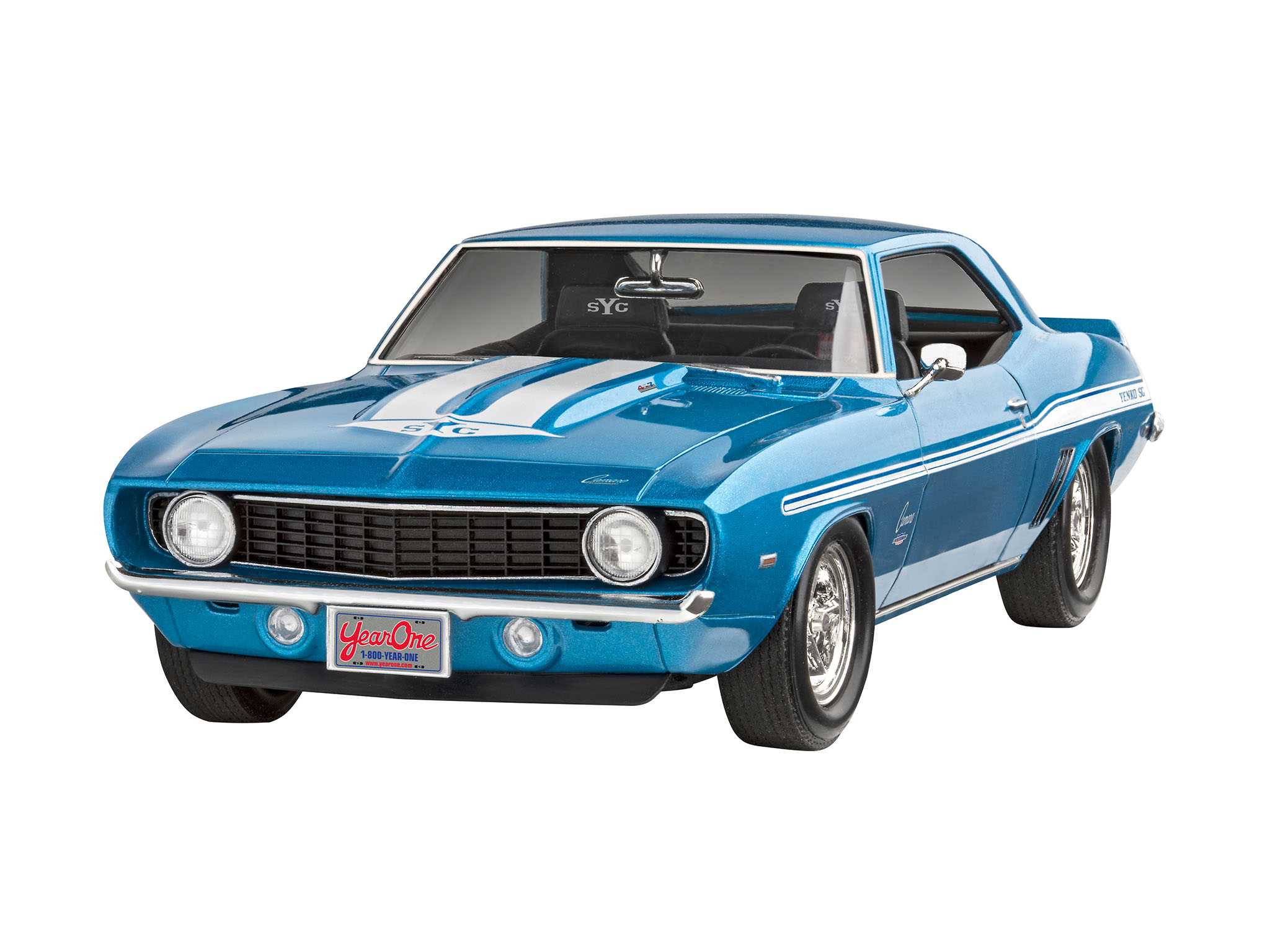 Plastic ModelKit auto 07694 - Fast & Furious 1969 Chevy Camaro Yenko (1:25)
