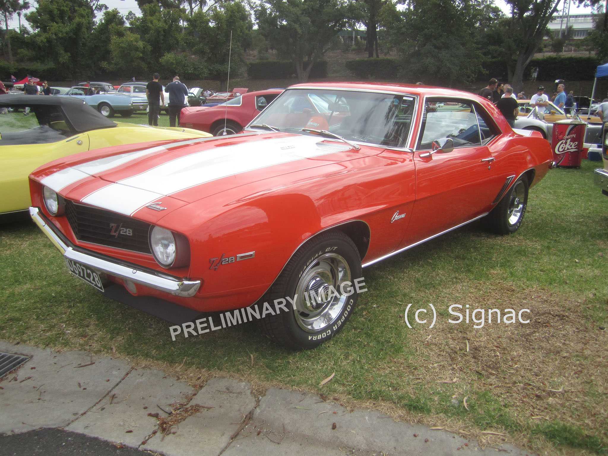 Plastic ModelKit auto 07727 - 69 Chevy Camaro (1:12)