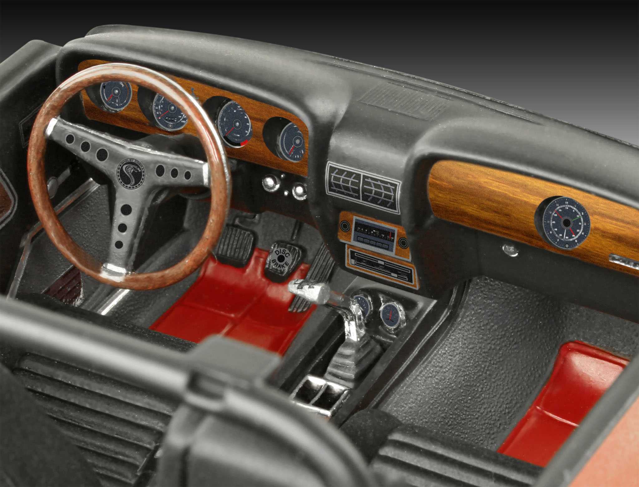 Plastic ModelKit auto 07729 - 70 Shelby Mustang GT500 (1:25)