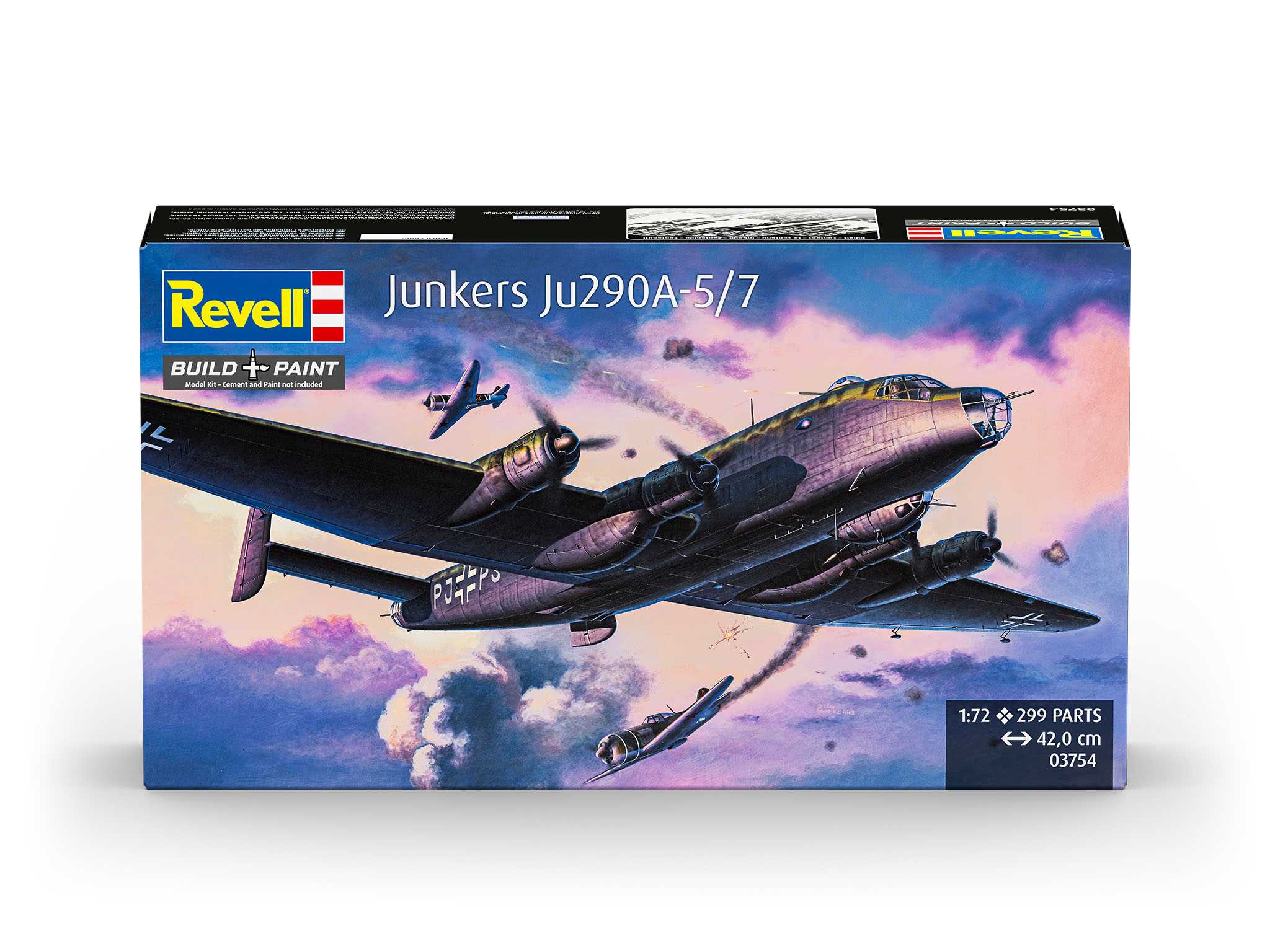 Plastic ModelKit letadlo 03754 - Junkers Ju 290A-5 'Seeadler' (1:72)