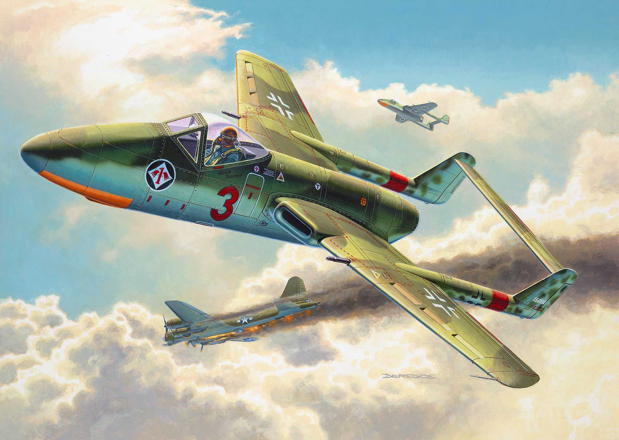Plastic ModelKit letadlo 03761 - Focke-Wulf TL Jäger "Flitzer" (1:72)