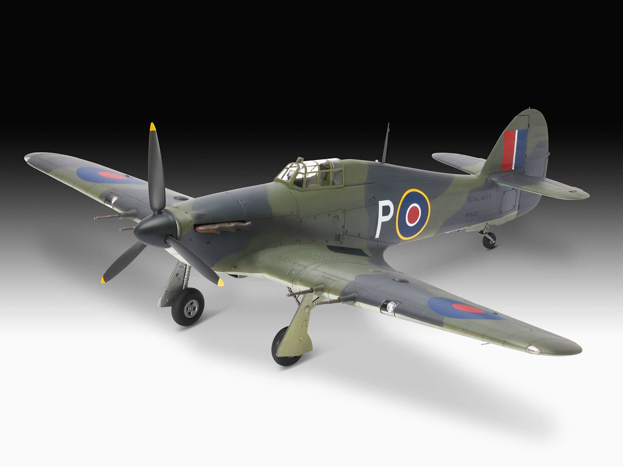 Plastic ModelKit letadlo 03768 - Hawker Sea Hurricane Mk.IIC (1:32)