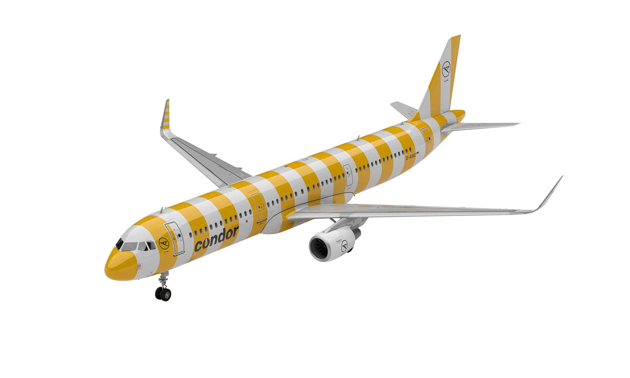Plastic ModelKit letadlo 03788 - A321-200 Condor (1:144)