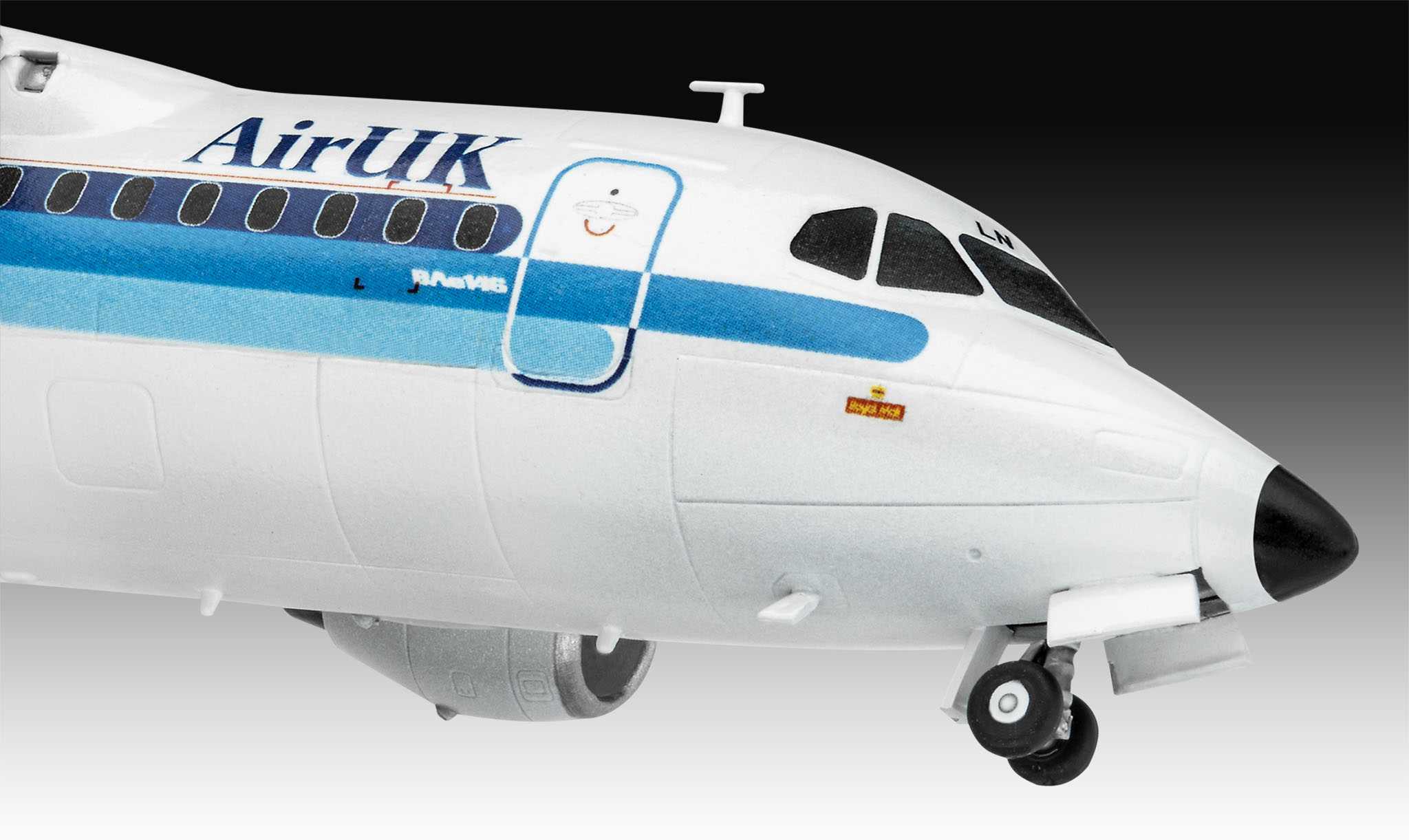 Plastic ModelKit letadlo 03791 - Bae 146 (RJ85) (1:144)