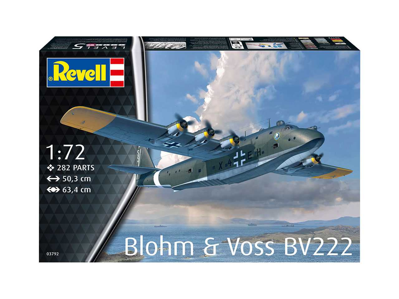 Plastic ModelKit letadlo 03792 - Blohm & Voss BV222 (1:72)
