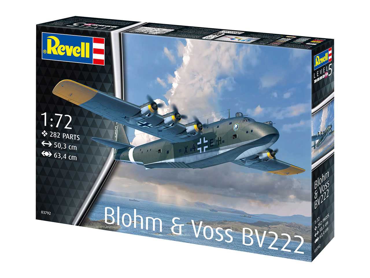 Plastic ModelKit letadlo 03792 - Blohm & Voss BV222 (1:72)