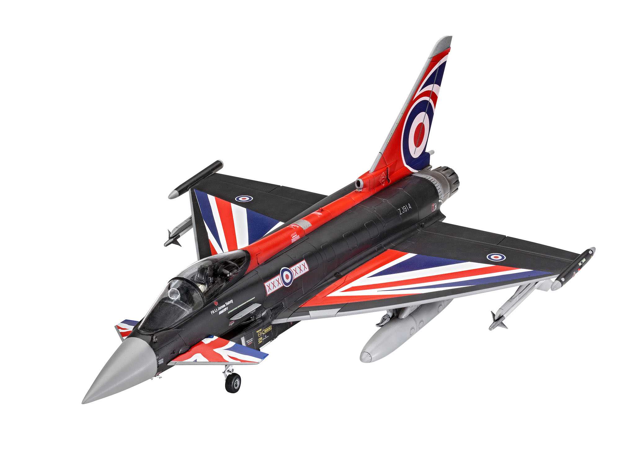 Plastic ModelKit letadlo 03820 - Eurofighter „Black Jack“ (1:48)
