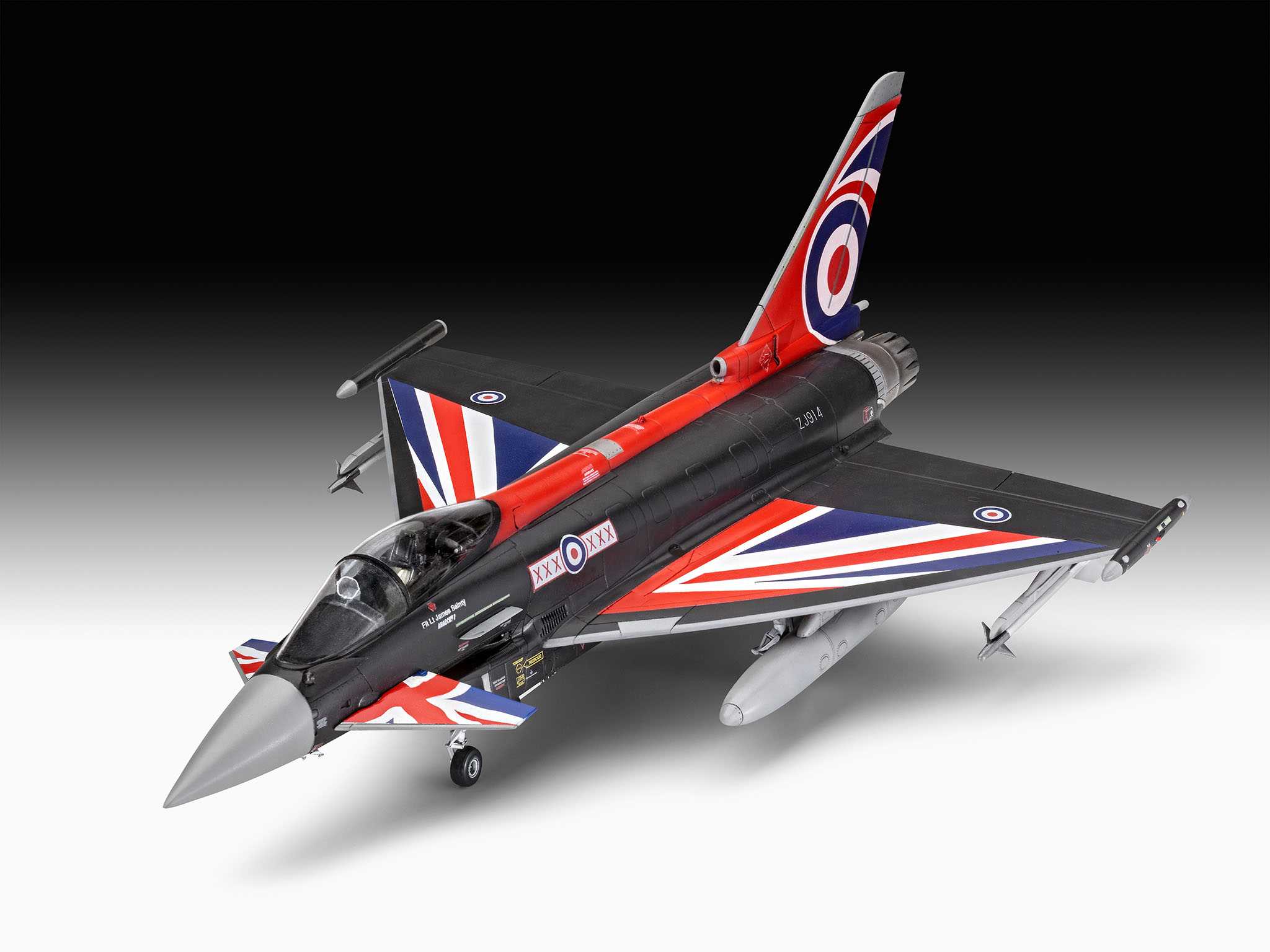 Plastic ModelKit letadlo 03820 - Eurofighter „Black Jack“ (1:48)