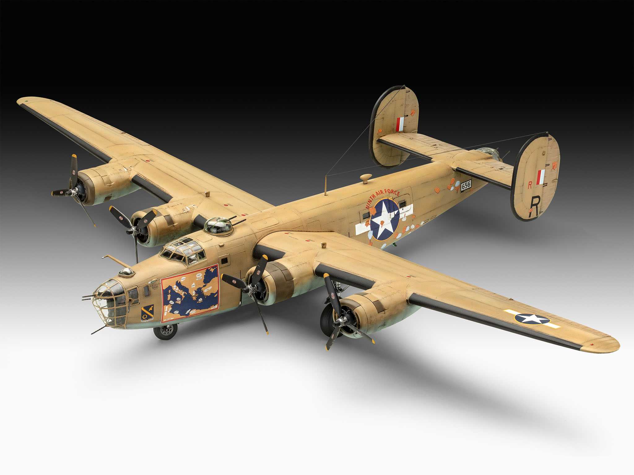 Plastic ModelKit letadlo 03831 - B-24D Liberator (1:48)
