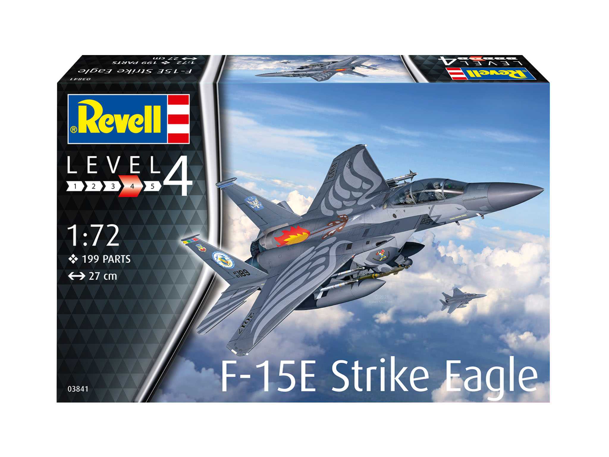 Plastic ModelKit letadlo 03841 - F-15E Strike Eagle (1:72)