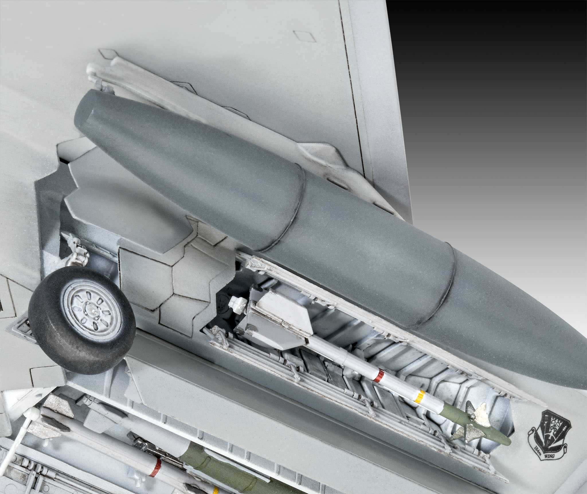 Plastic ModelKit letadlo 03858 - Lockheed Martin F-22A Raptor (1:72)