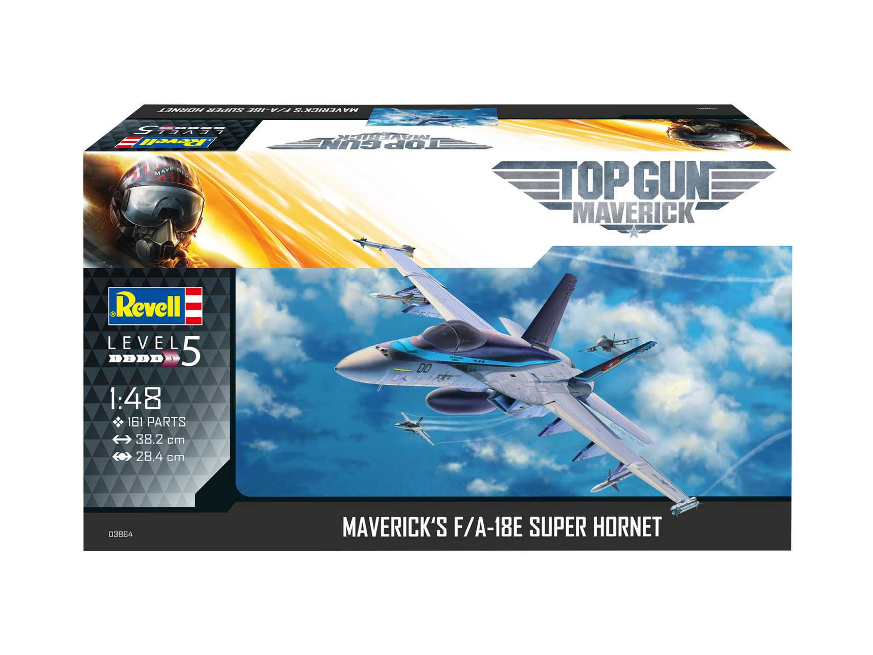 Plastic ModelKit letadlo 03864 - F/A-18E Super Hornet "Top Gun" (1:48)