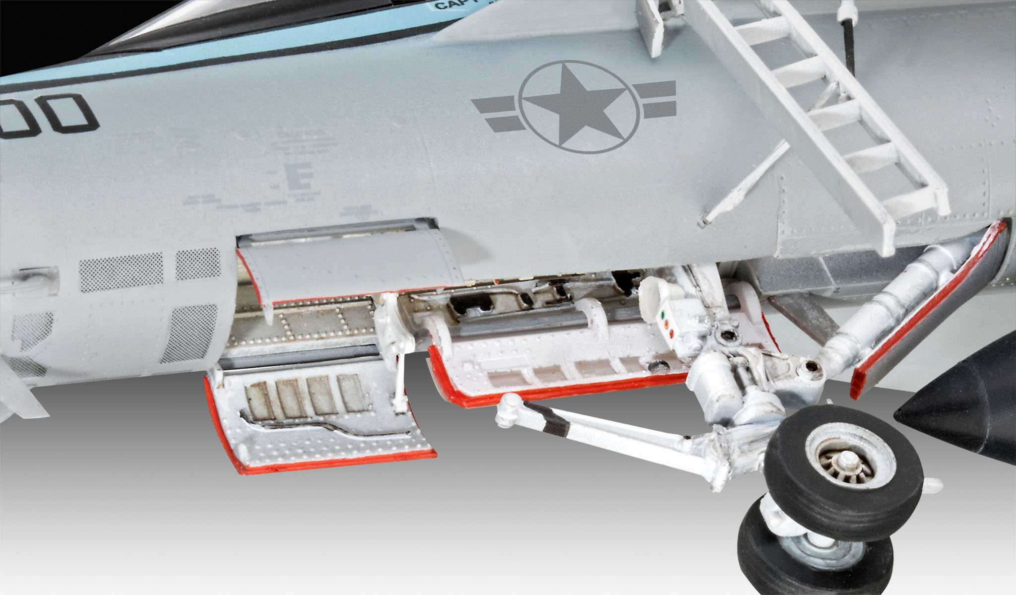 Plastic ModelKit letadlo 03864 - F/A-18E Super Hornet "Top Gun" (1:48)