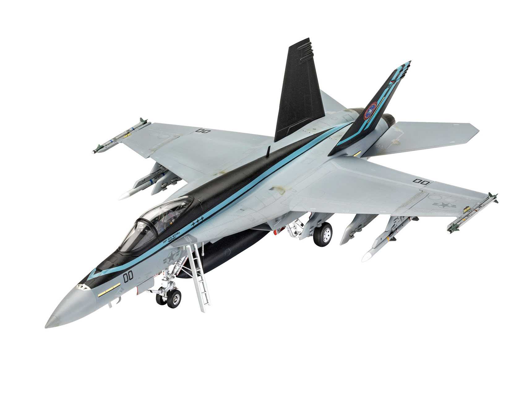 Plastic ModelKit letadlo 03864 - F/A-18E Super Hornet "Top Gun" (1:48)