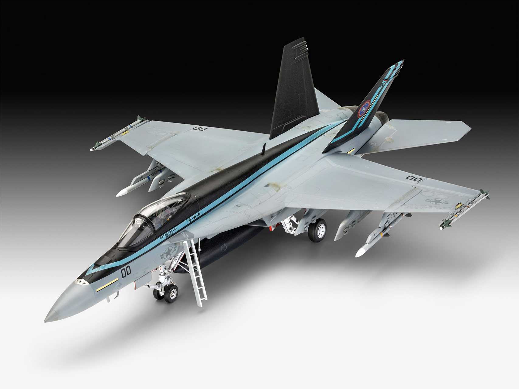 Plastic ModelKit letadlo 03864 - F/A-18E Super Hornet "Top Gun" (1:48)