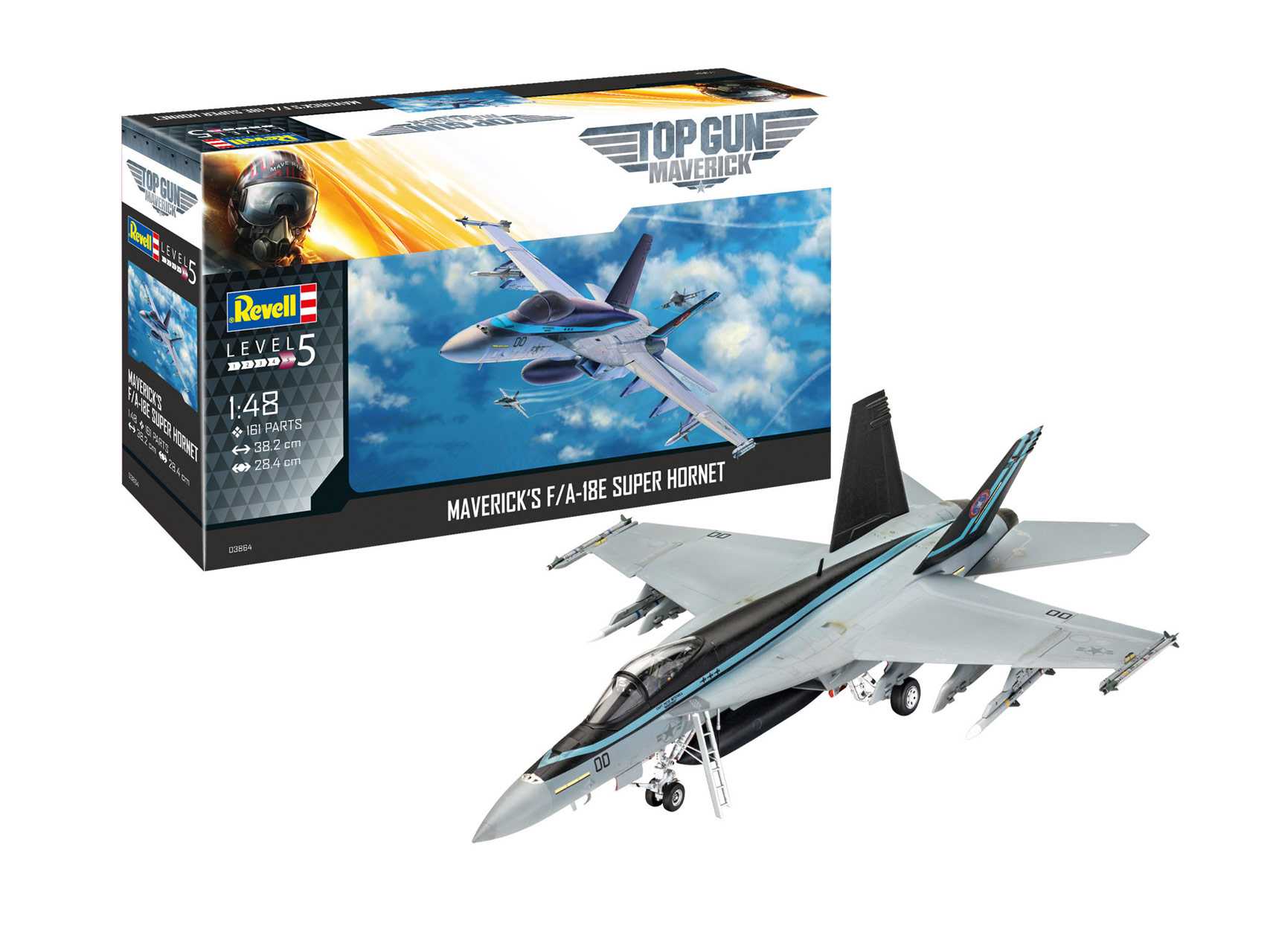 Plastic ModelKit letadlo 03864 - F/A-18E Super Hornet "Top Gun" (1:48)