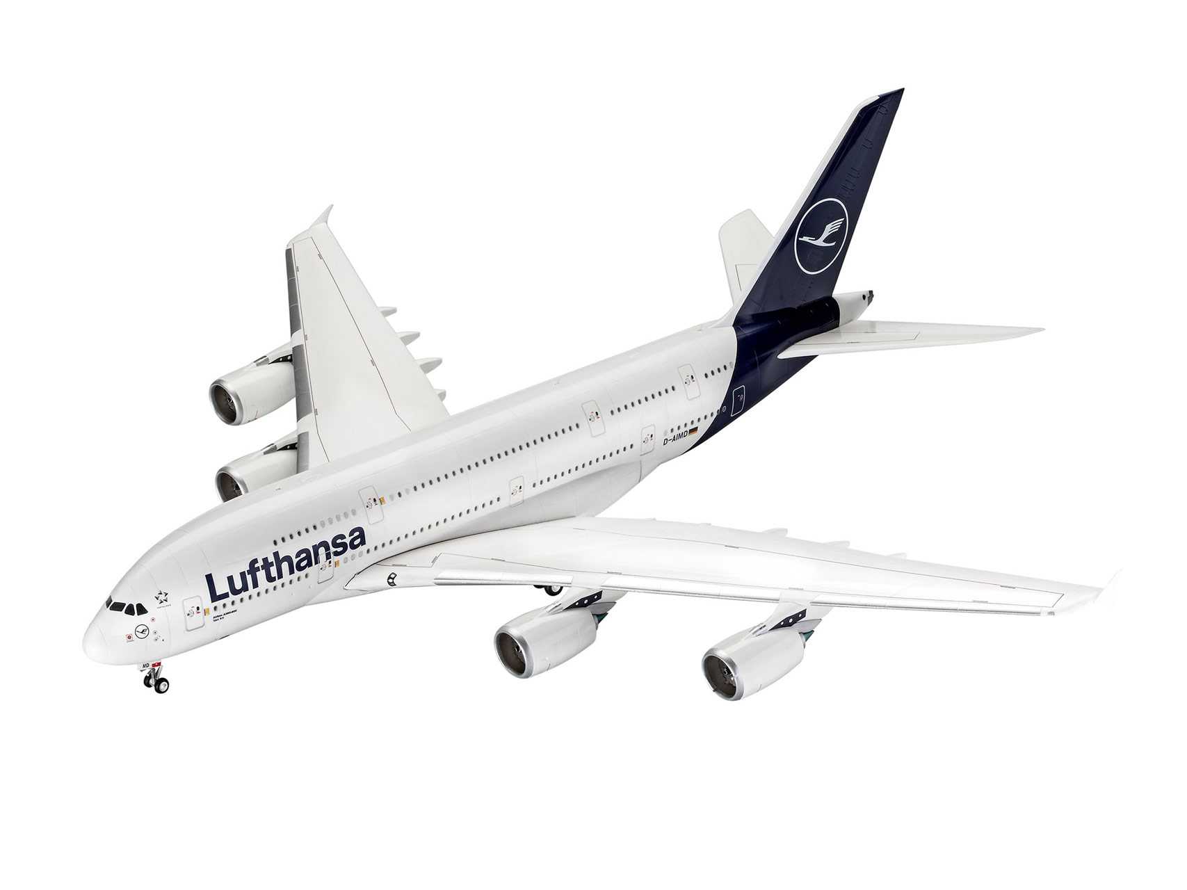Plastic ModelKit letadlo 03872 - Airbus A380-800 Lufthansa New Livery (1:144)
